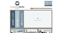 Desktop Screenshot of columbiapacificfinance.com